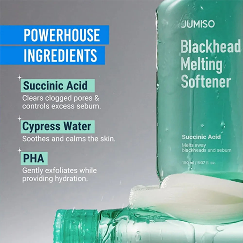 JUMISO Blackhead Melting Softener 150ml Set (+Cotton Pad 40P)
