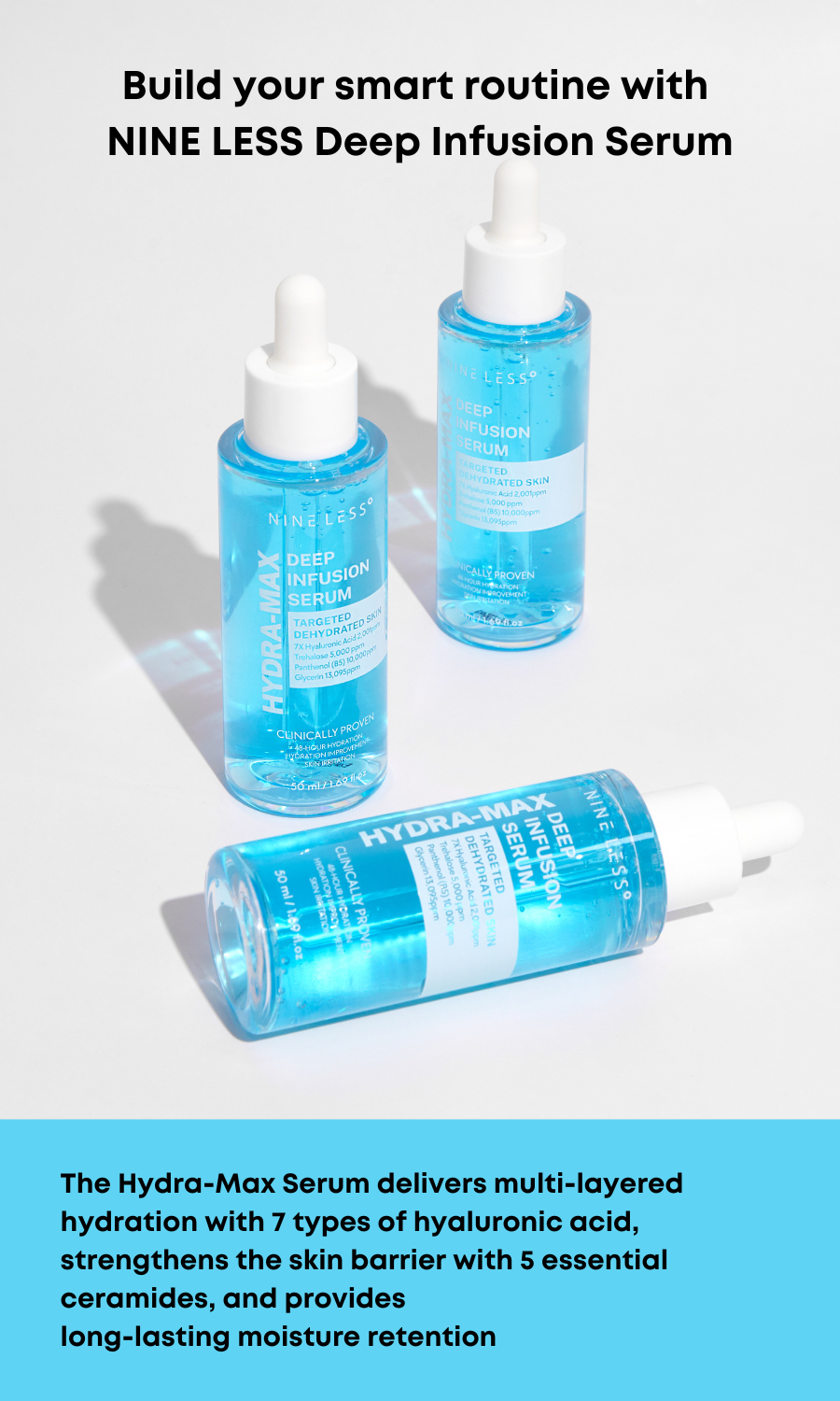 Nine Less Hydra Max Deep Infusion Serum 50ml