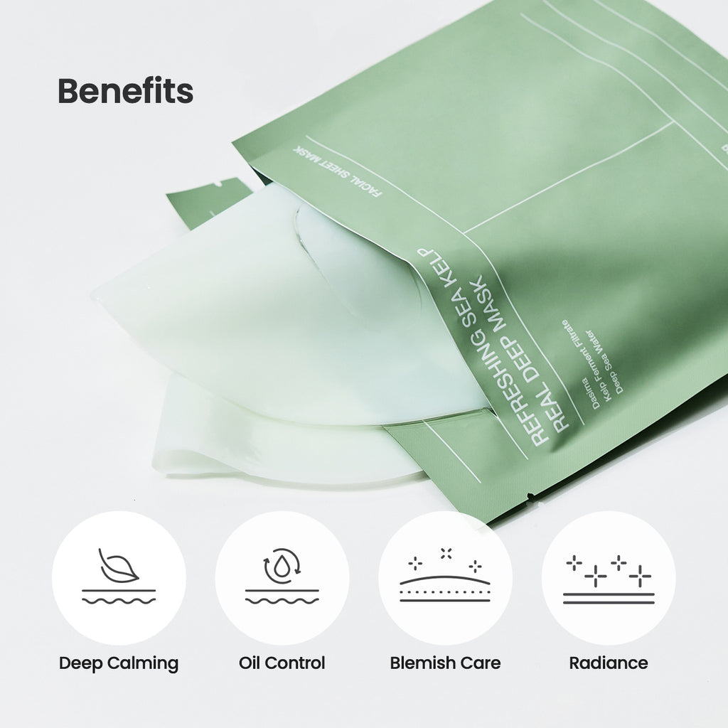 Biodance Refreshing Sea Kelp Real Deep Mask (Single Mask)