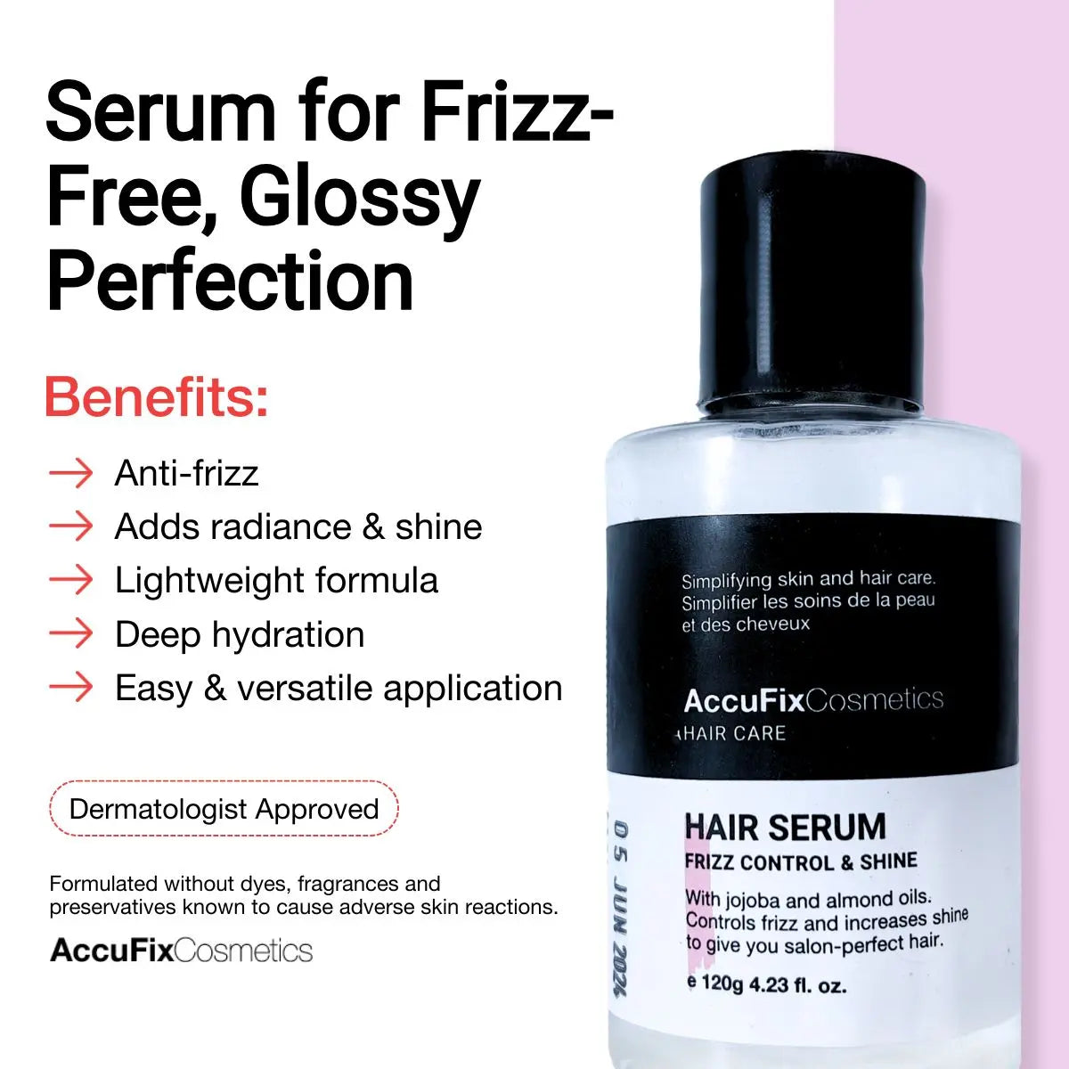 AccuFix - Frizz Control & Shine Hair Serum