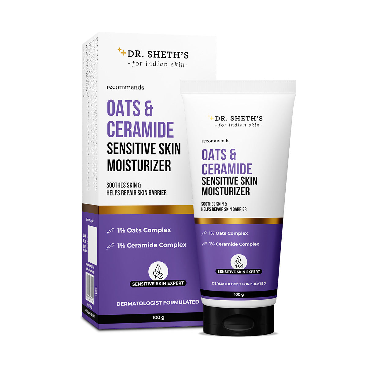 Oats & Ceramide Sensitive Skin Moisturizer - 100g