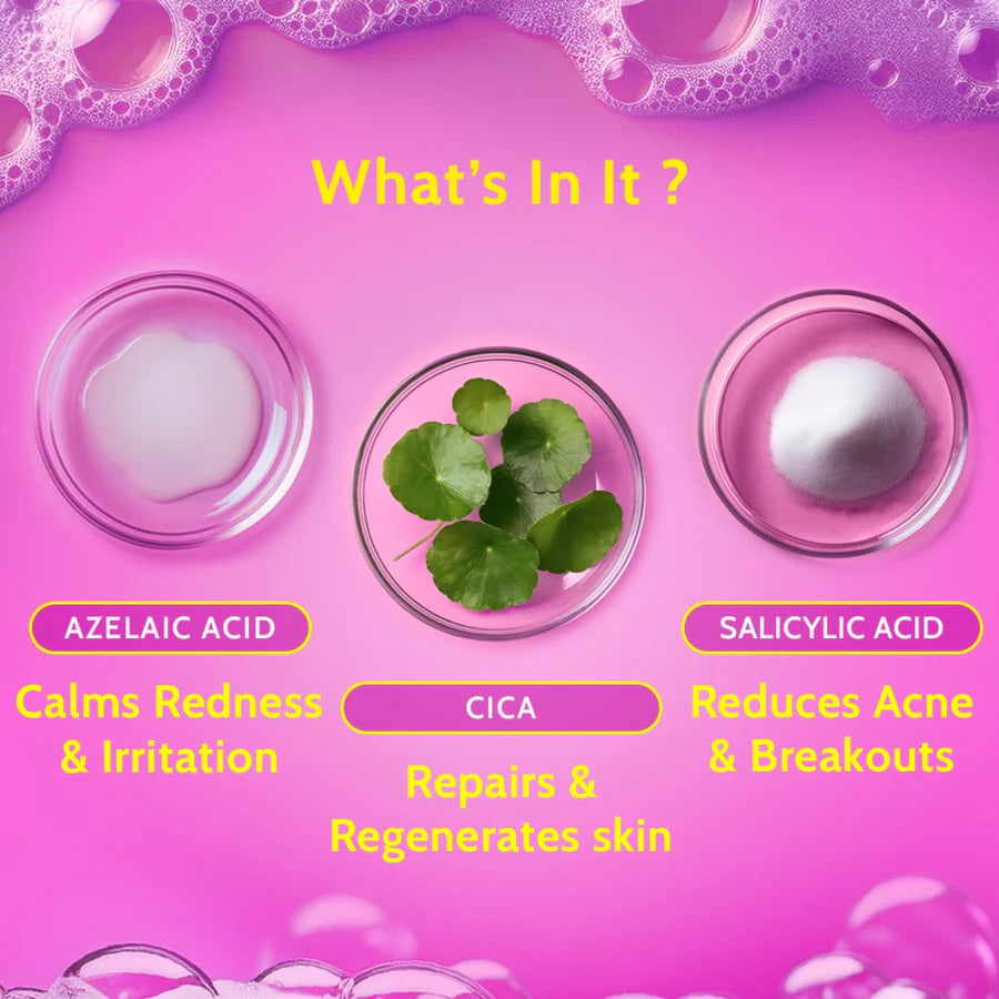 Chemist at play 2% Salicylic Acid Face Wash for Acne & Oil Control - 100 ml